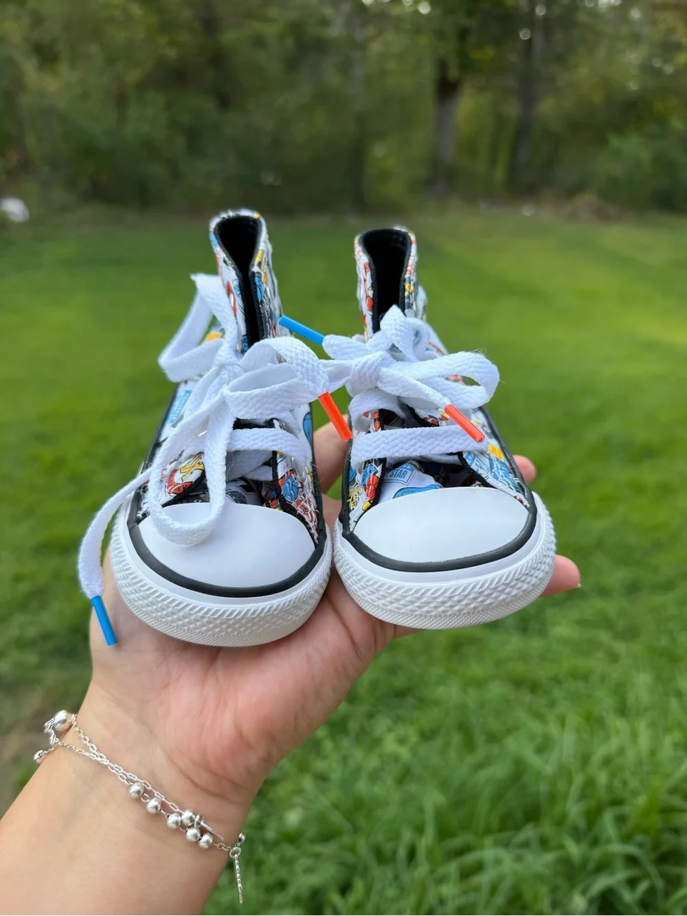 Converse All Star Chuck Taylor  High-Top Jump Ball Sneakers Size 3 Baby